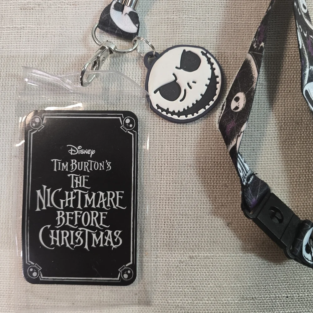 Jack Skellington Print Black Backpack 16